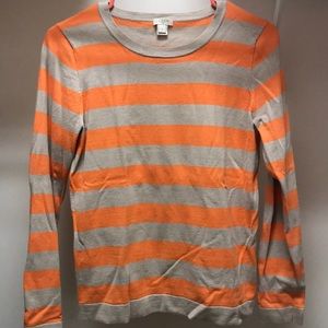 J Crew striped sweater